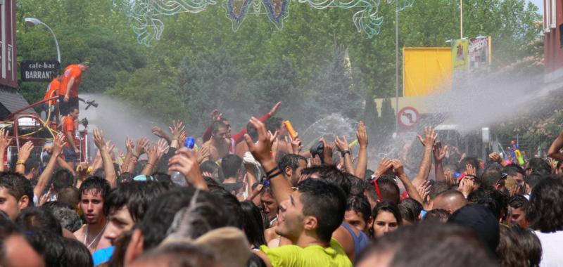 Fiesta del Agua de Villagarcía de Arosa, Pontevedra, 16 de agosto